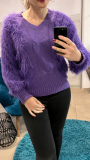 Huňatý sveter L/XL
