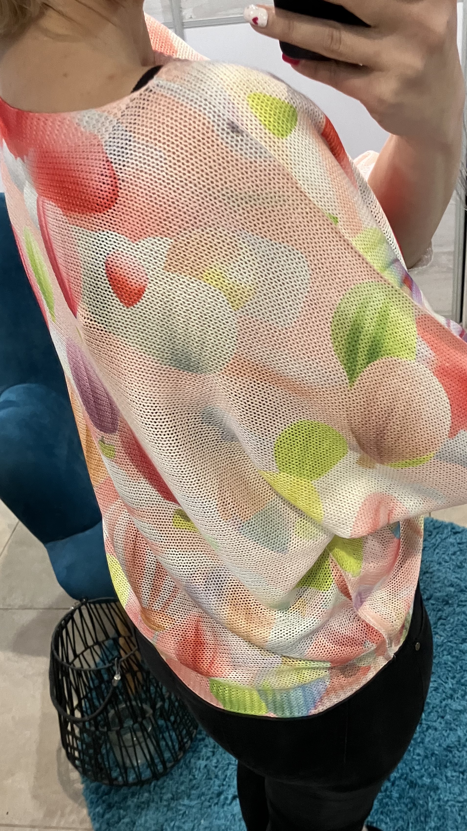 Vzorované ležérne svetrové tričko (UNI - S,M,L,XL)
