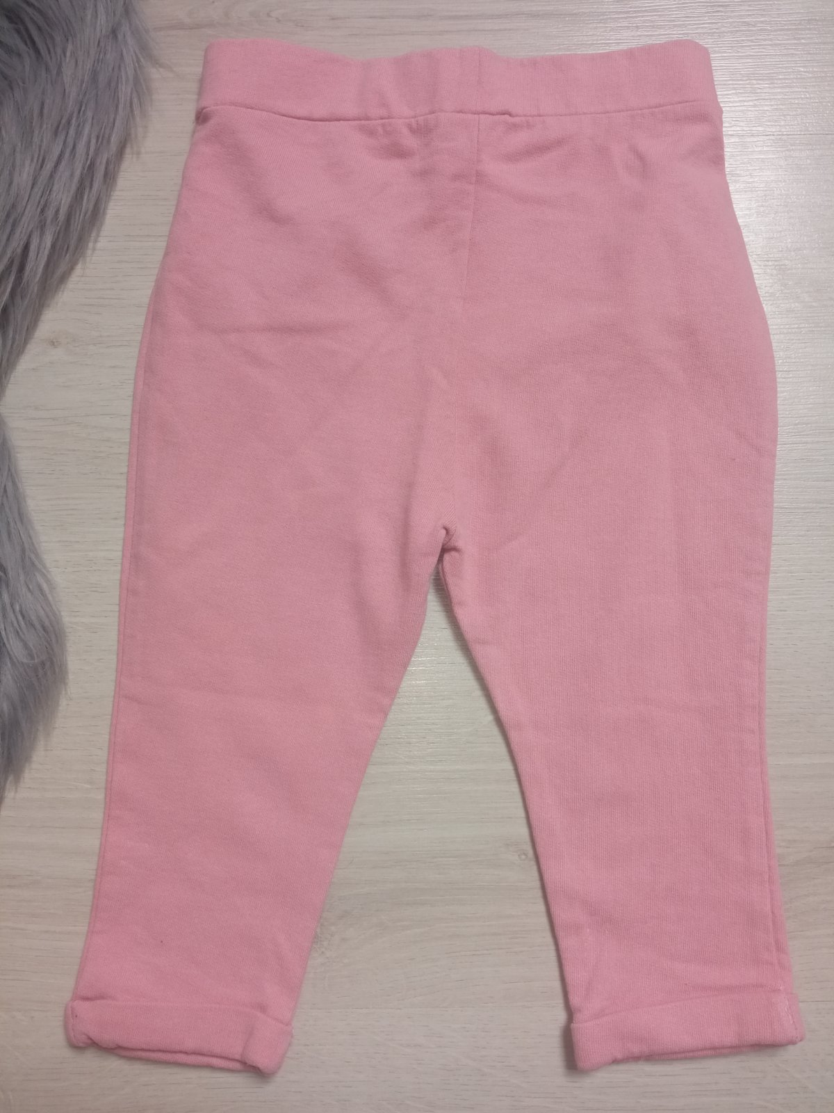Ružové pudlové nohavice 12-18 mes.