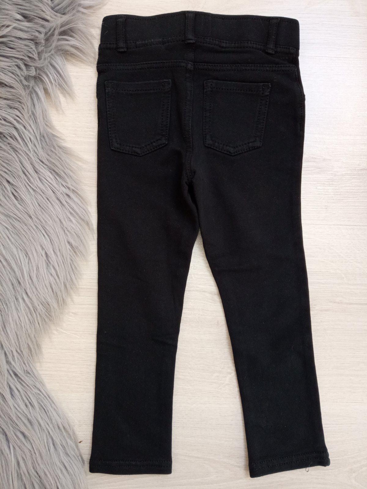 Čierne legínové nohavice H&M (2-3 r.)