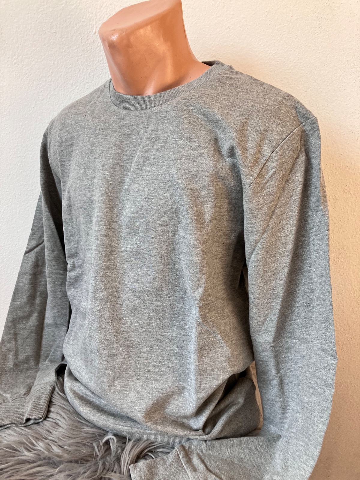 Sivé mikinové tričko Jack Jones (L)