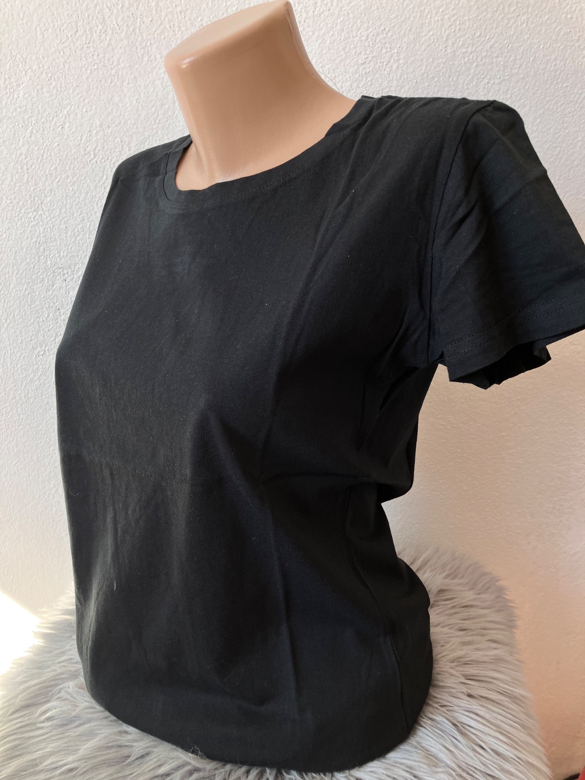 Dámske čierne tričko krátky rukáv Lee Cooper (M)