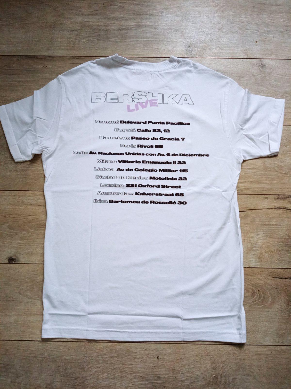 Dámske tričko s nápisom Bershka veľk.38