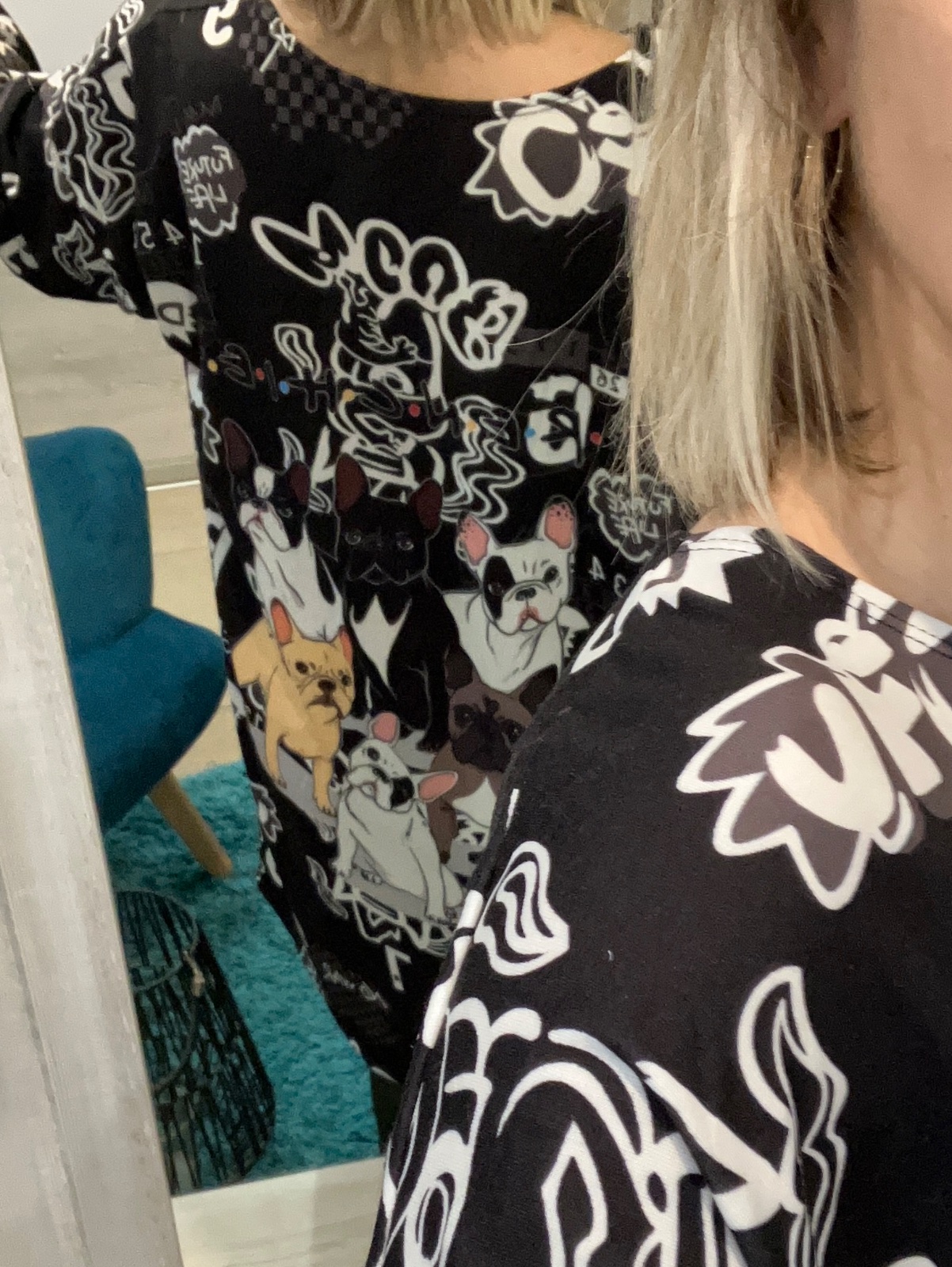 Dámska vzorovaná tunika (UNI - M,L,XL)