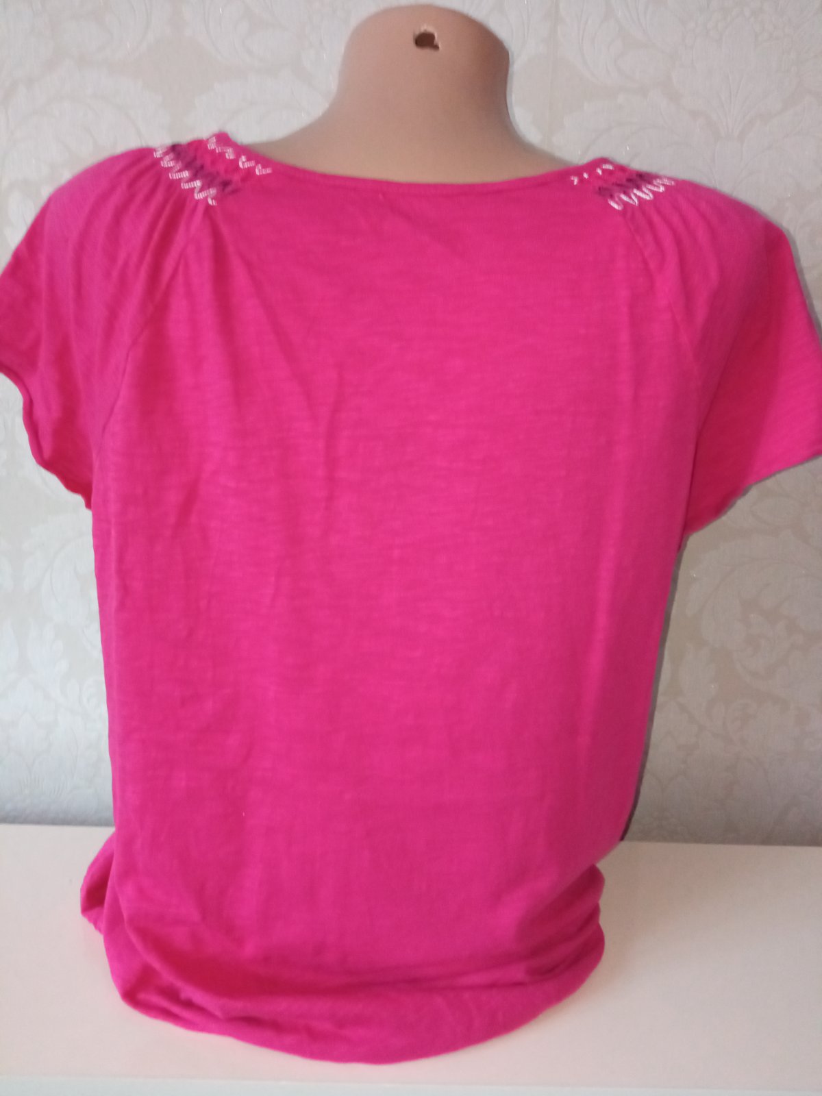Tmavoružové tričko Esmara (M)
