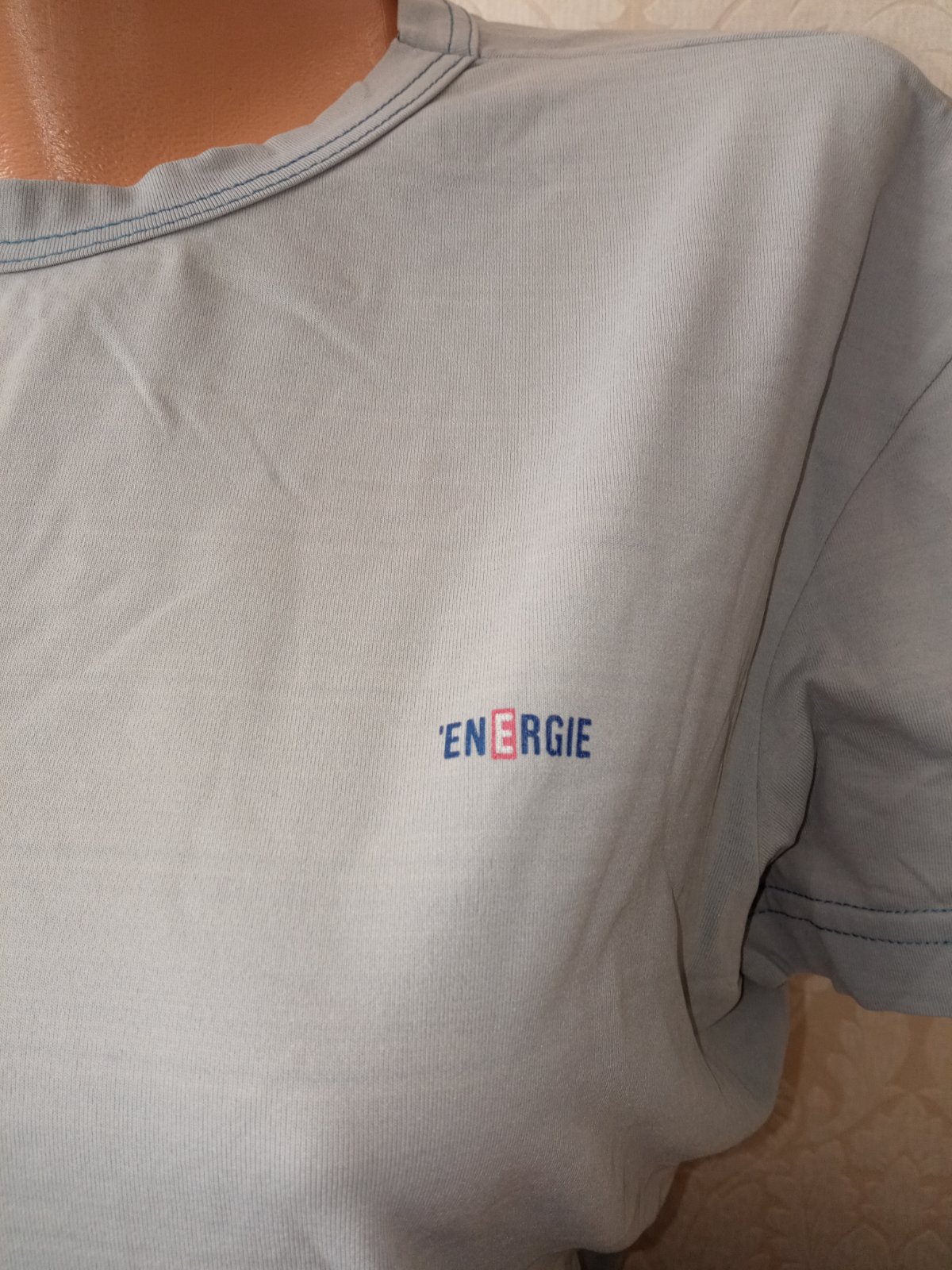 Sivé športové tričko Energie (XL)
