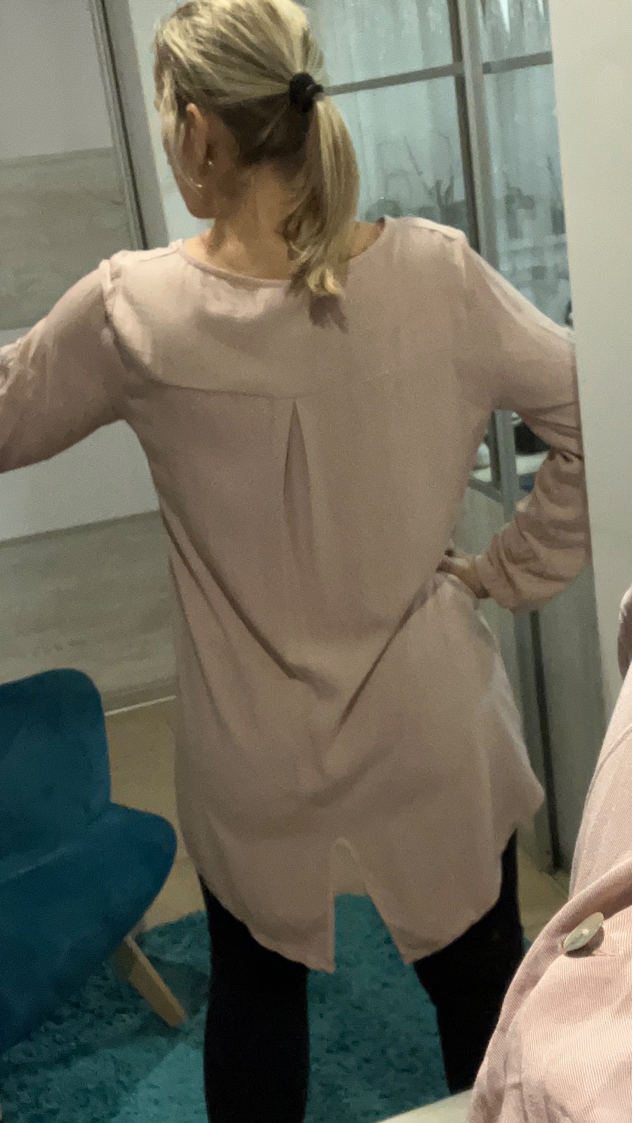 Dámske tričko s potlačou a kamienkami ružové (UNI - S,M,L)