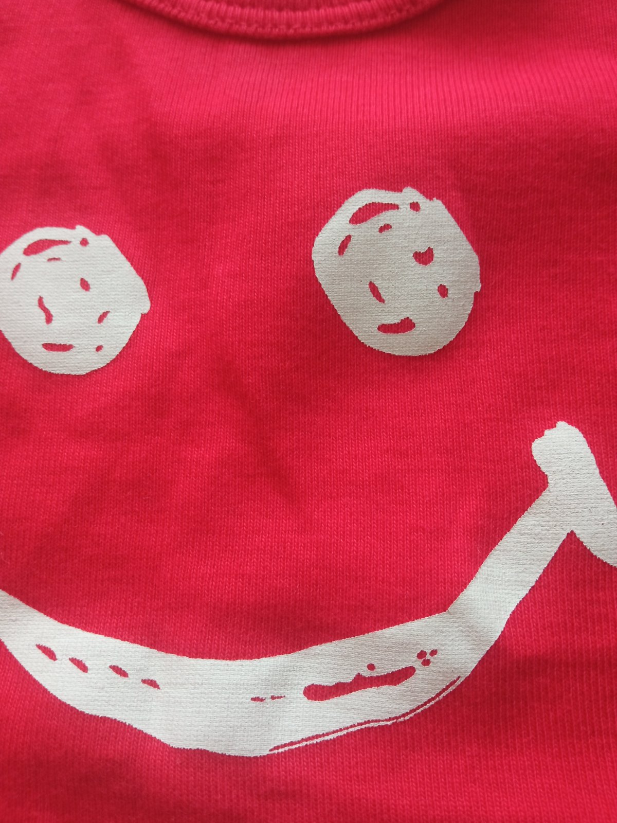 Červené tričko Smiley Benetton (veľk.62)