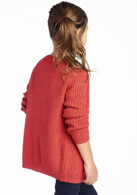 Červený pletený sveter Lola Liza (122-128)
