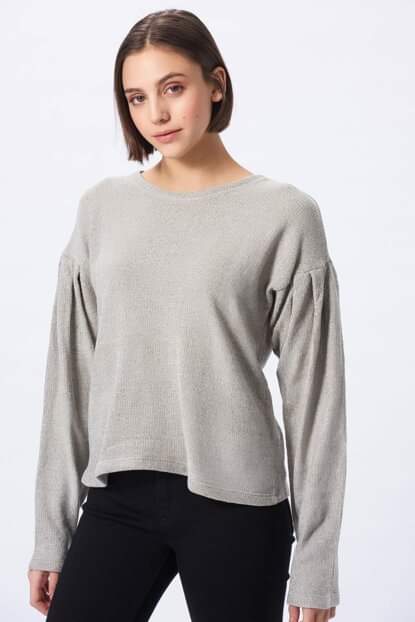 Sivý sveter Bershka (M/28)