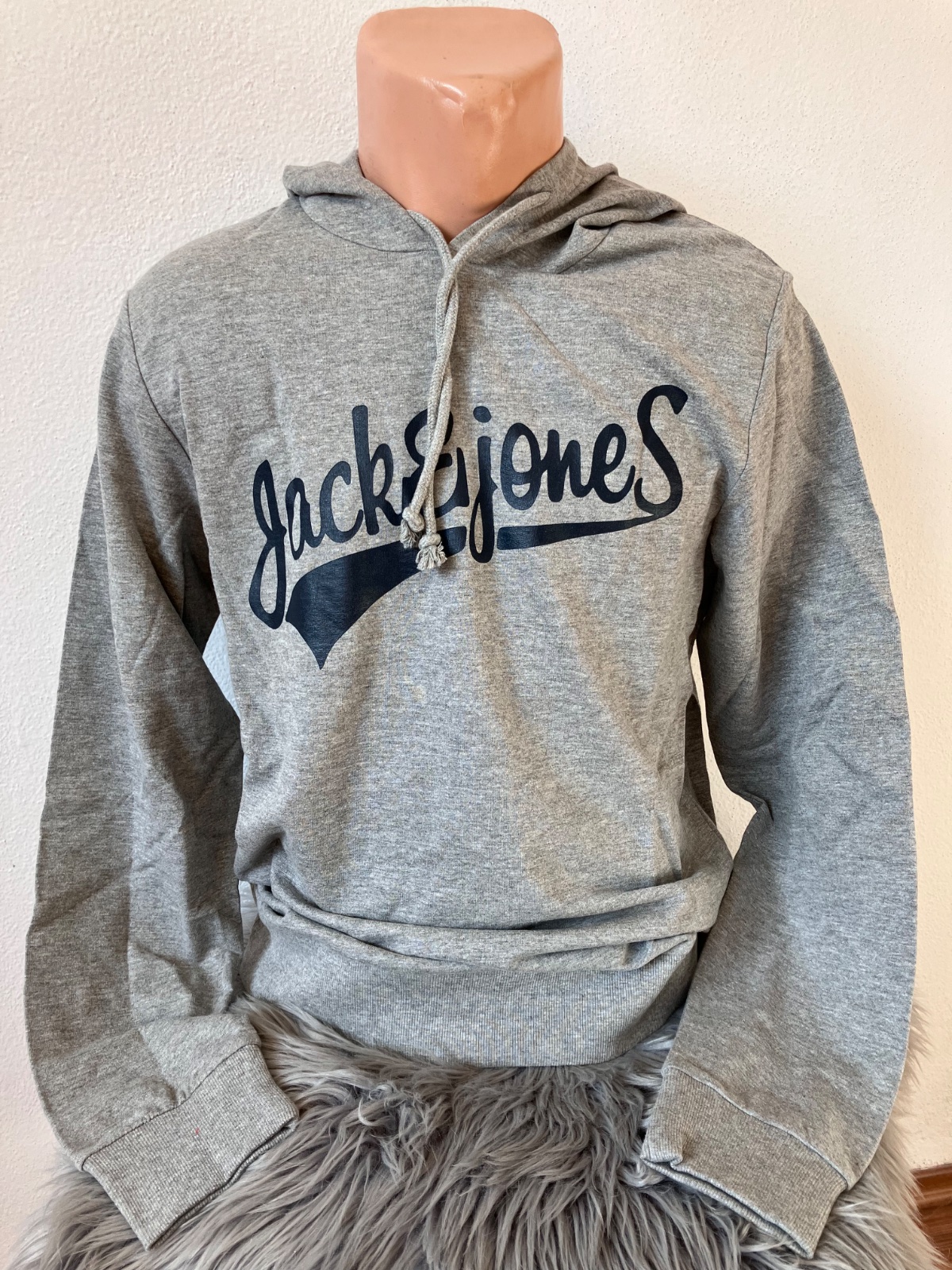 Sivé mikinové tričko Jack&Jones (S)