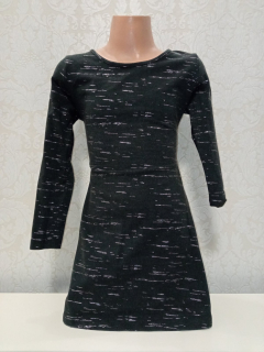 Sivo-strieborné šaty Pepperts (6-8 r.)