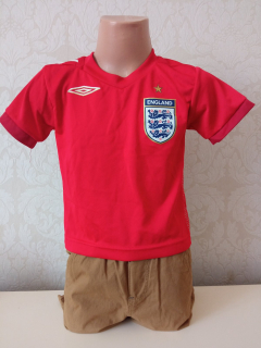 Červené športové tričko England (2r.)