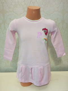 Ružové šaty s volánmi My little Pony (2-3r.)