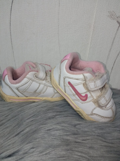 Bielo-ružové botasky Nike, veľk.19