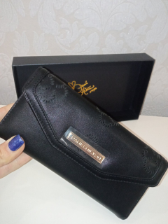Čierna peňaženka Black Paris Hilton