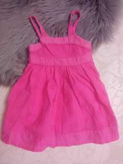 Ružové letné madeirové šaty (74)