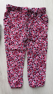 Kvetované letné nohavice Topolino (98)