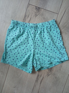 Pyžamové krátke nohavice s hviezdičkami (134-140)