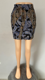 Vzorovaná sukňa s bočnými vreckami Reserved (38)