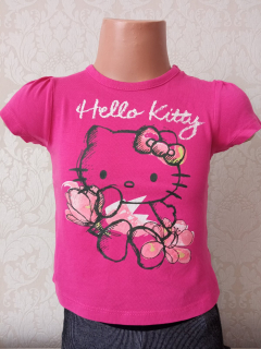 Ružové tričko Hello Kitty (80)