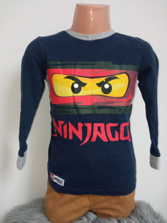 Tmavomodré tričko Ninjago (110-116)