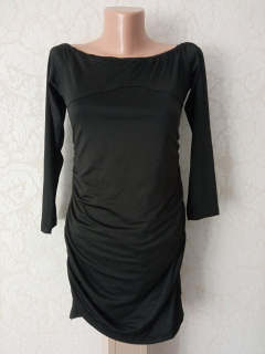 Čierne elegantné šaty (M)