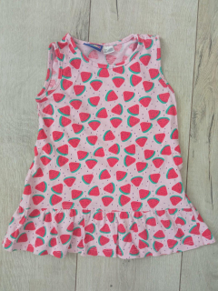 Ružové šaty s melónom Lupilu (86-82)